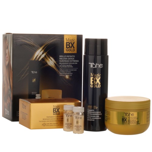 Набор Magic BX Gold Home Care, (Шампунь, Маска, Сыворотка)