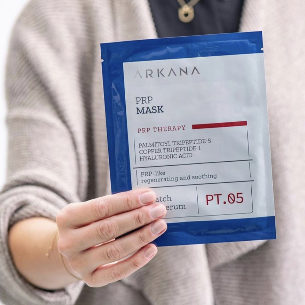 Маска омолаживающая тканевая с эффектом плазмолифтинга (PRP Mask)