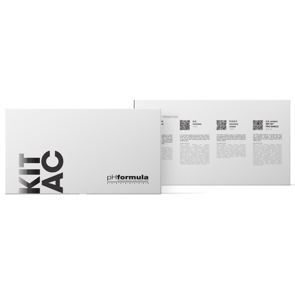 Набор дорожный для кожи с акне pHformula A.C. resurfacing TRAVEL KIT