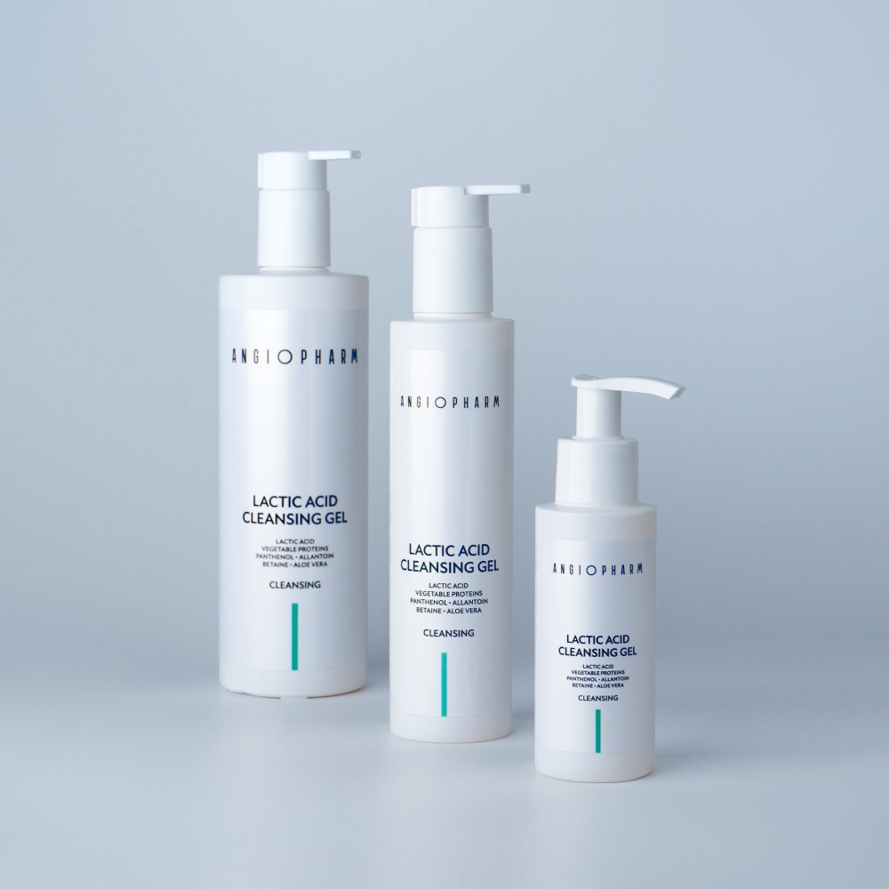 Гель для умывания с молочной кислотой ANGIOPHARM Lactic Acid Cleansing Gel 100 мл