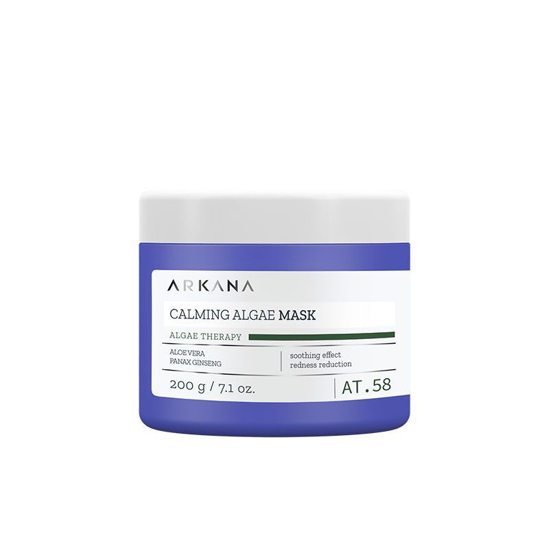 Успокаивающая маска для гиперчувствительной кожи ARKANA Calming Algae Mask