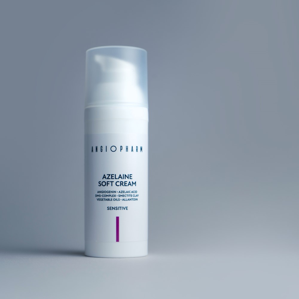 Крем азелаиновый для чувствительной кожи ANGIOPHARM Azelaine Soft Cream