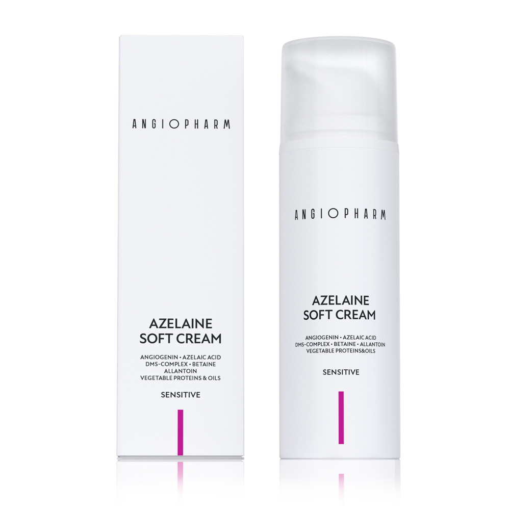 Крем азелаиновый для чувствительной кожи ANGIOPHARM Azelaine Soft Cream