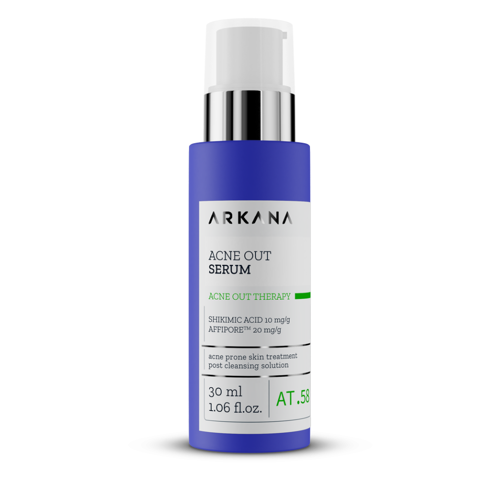 Сыворотка для жирной, угревой кожи с шикимовой и салициловой кислотами ARKANA  Acne Out Serum