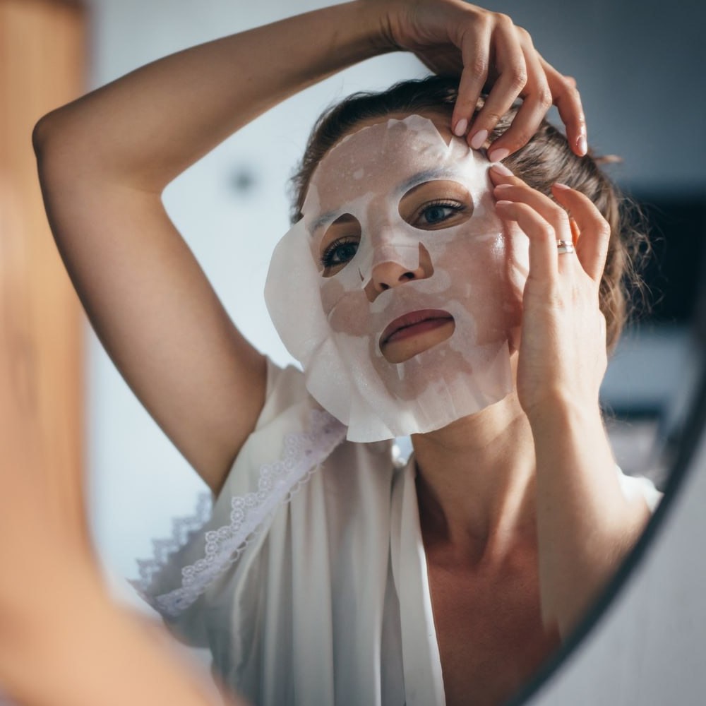 Восстанавливающая маска-саше «Платинум» M.A.D Platinum Hyaluronic Acid Hydrating Facial Mask 5 шт