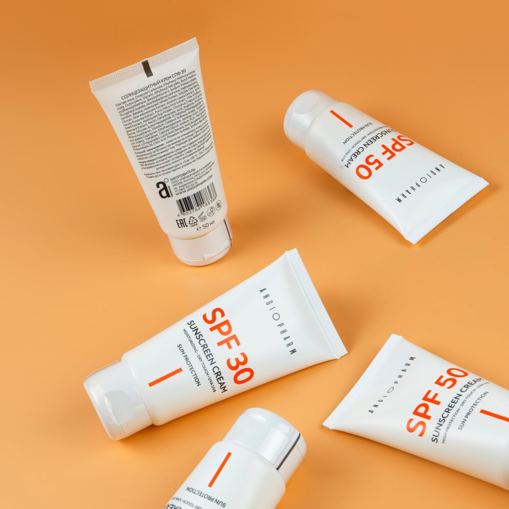Крем солнцезащитный SPF30 III ANGIOPHARM Sunscreen Matrix Cream SPF 30