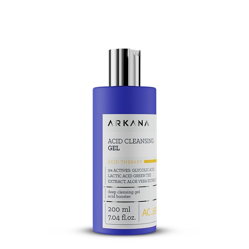 Гель предпилинговый очищающий с кислотами ARKANA Acid Cleansing Gel 200 мл