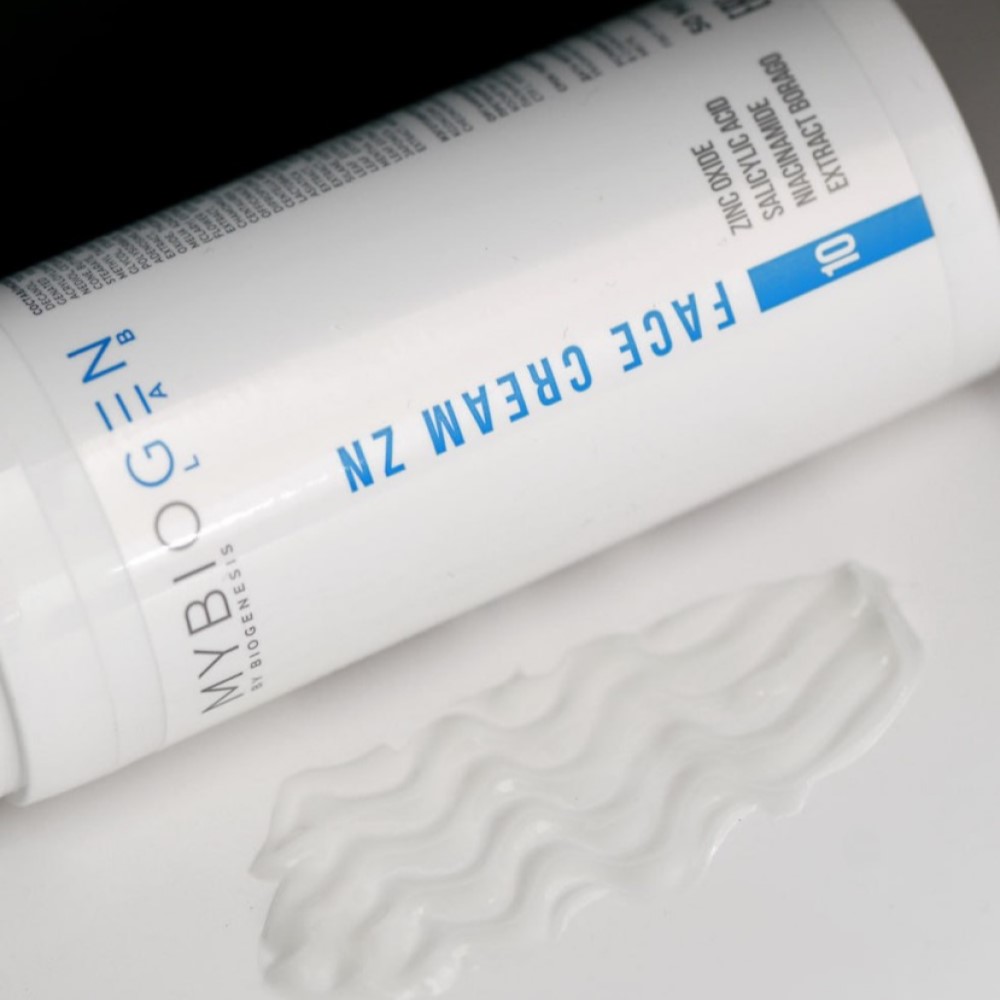 Крем для жирной и комбинированной кожи ZINC MYBIOGEN Face Cream 10 ZINC