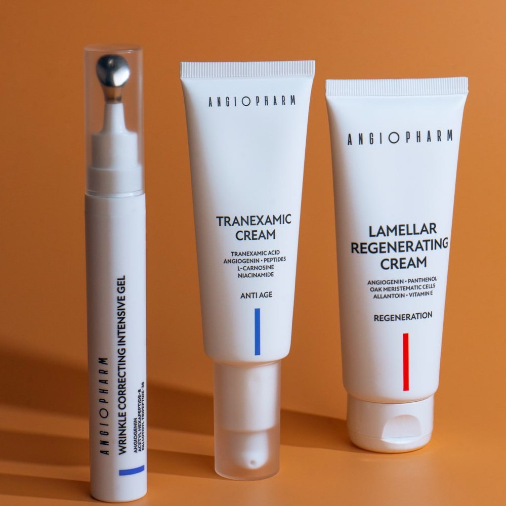 Гель-интенсив для коррекции морщин ANGIOPHARM Wrinkle Correcting Intensive Gel