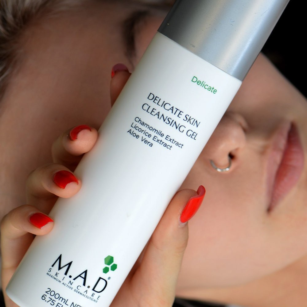 Гель очищающий для чувствительной кожи M.A.D Delicate Skin Cleansing Gel
