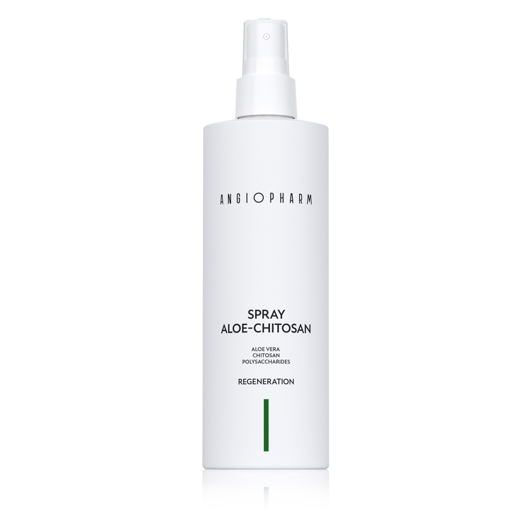 Спрей активирующий алоэ-хитозан ANGIOPHARM Spray Aloe-Chitosan 400 мл