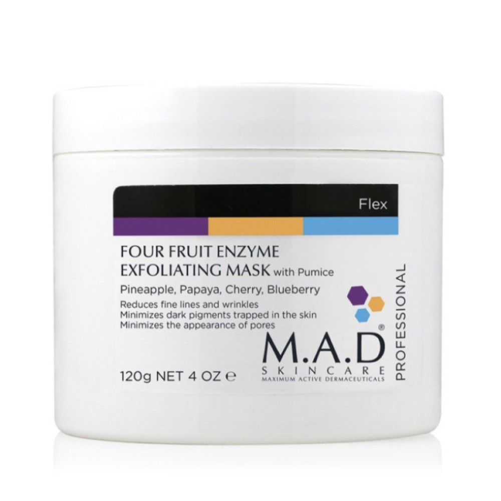 Маска энзимная мультифруктовая «Super Polish» pH3.0 M.A.D Four Fruit Enzyme Exfoliating Mask pH 3.0