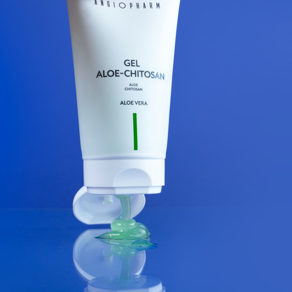 Гель алоэ-хитозан ANGIOPHARM Gel Aloe Chitosan 150 мл