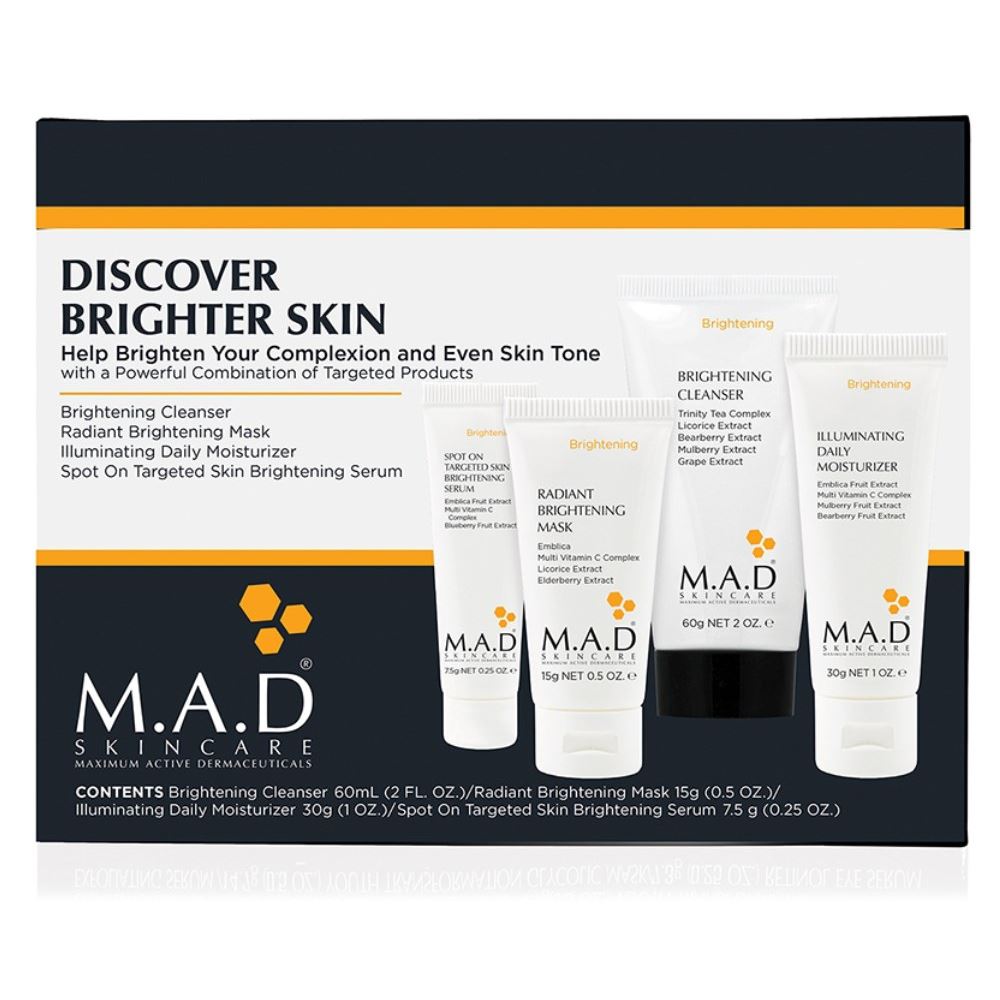 Набор дорожный препаратов для осветления кожи M.A.D Brightening Discover Kit 