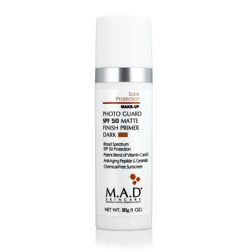 Крем-праймер матирующий с SPF 50 Dark M.A.D Photo Guard SPF 50 Matte Finish Primer-Dark