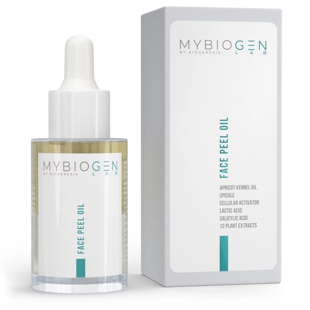 Пилинг 2-фазный масляный пилинг для кожи лица MYBIOGEN Face Peel Oil