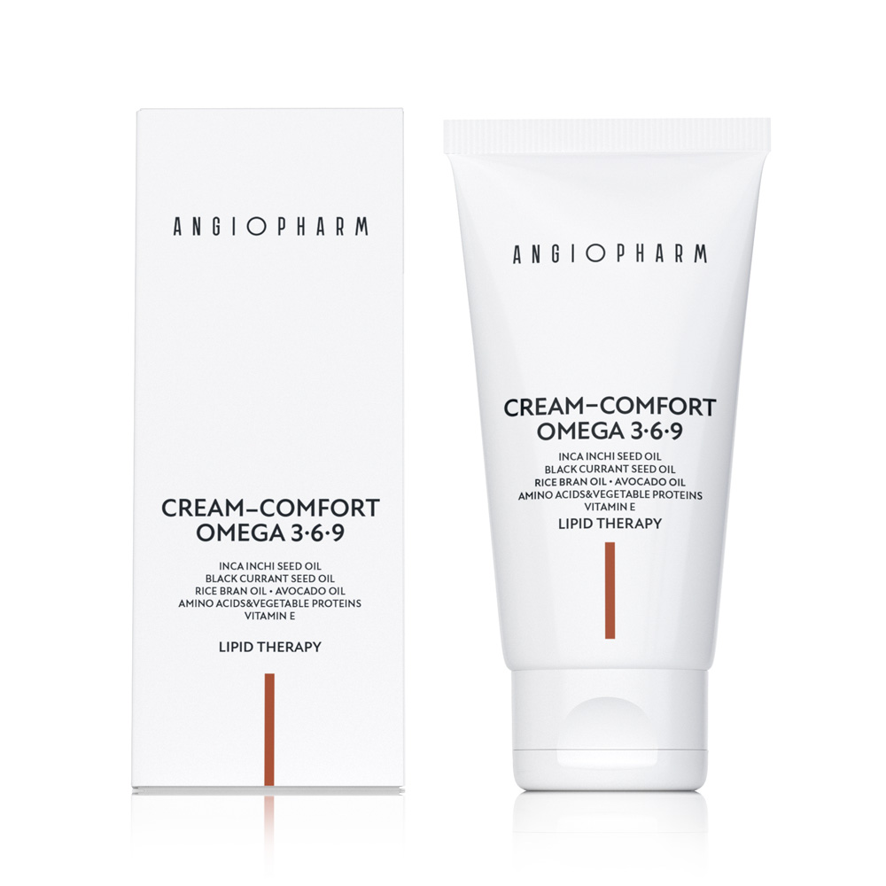 Крем-комфорт c комплексом омега 3·6·9 ANGIOPHARM Cream-Comfort Omega 3.6.9 50 мл