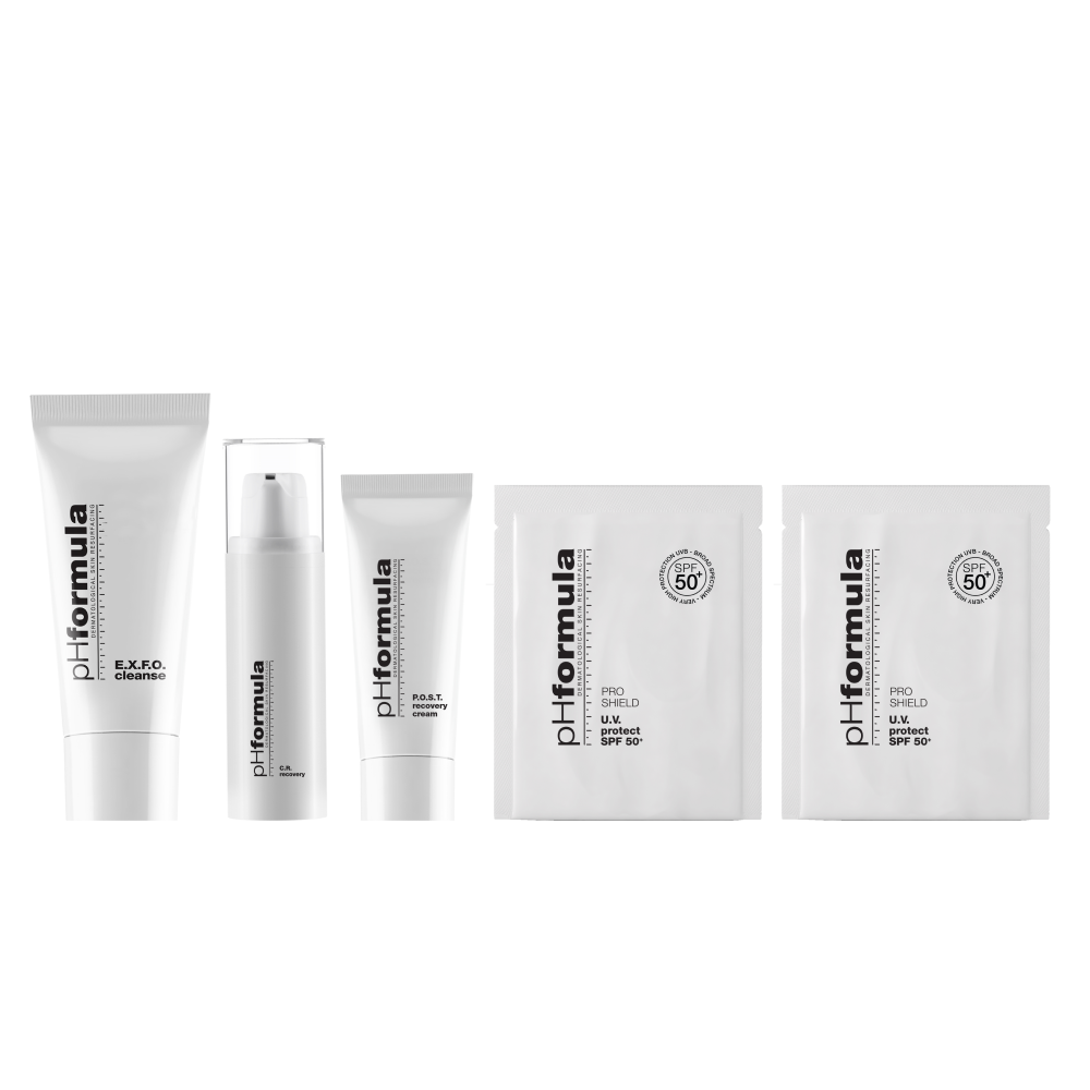 Набор дорожный для чувствительной кожи pHformula C.R. resurfacing TRAVEL KIT