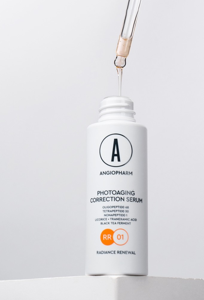 Сыворотка для коррекции фотостарения ANGIOPHARM PHOTOAGING CORRECTION SERUM
