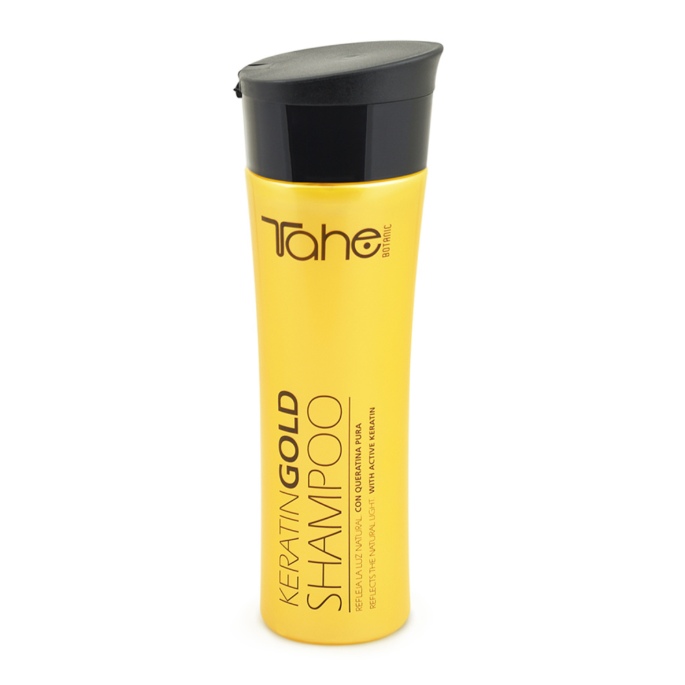 Botanic Keratin Gold Shampoo Шампунь с кератином для придания блеска волосам 300 мл