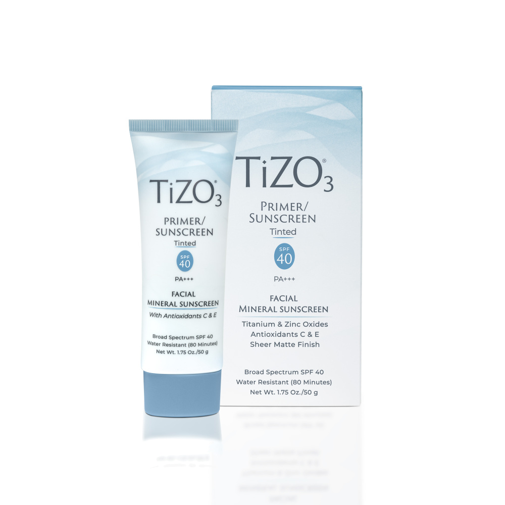 Крем солнцезащитный с оттенком TiZO3 SPF 40 Primer/Sunscreen 50 гр