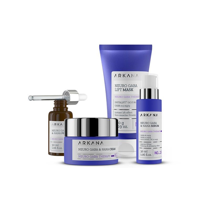 Нейрокрем омолаживающий с кислотами ГАМК и НАНА Arkana Neuro Gaba&Nana Cream 50 мл