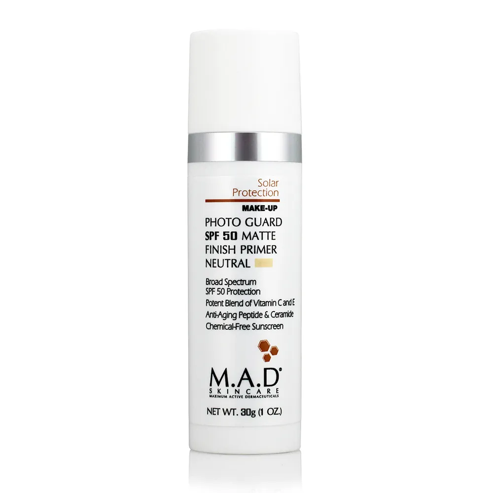 Крем-праймер матирующий с SPF 50 Neutral M.A.D Photo Guard SPF 50 Matte Finish Primer-Neutral