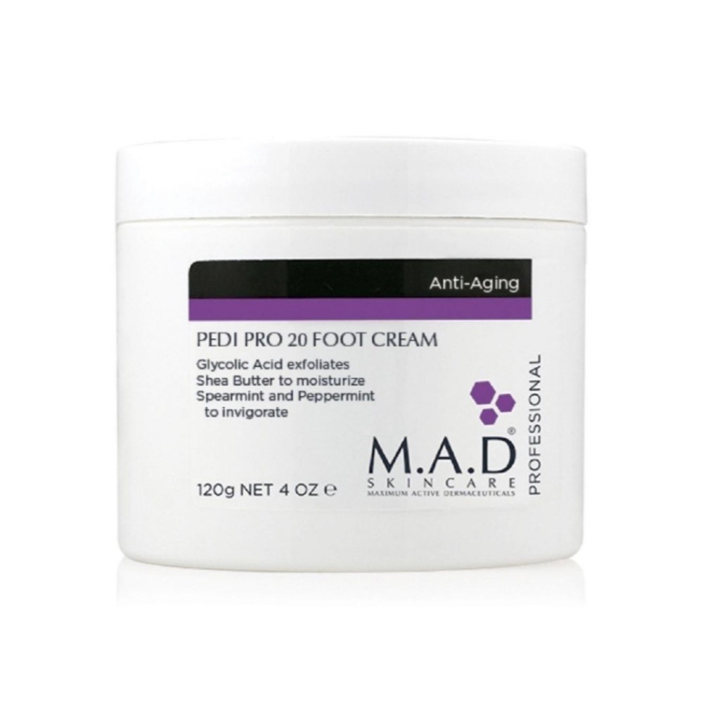 Крем концентрированный для ног с гликолевой кислотой M.A.D Pedi Pro 20 Foot Cream
