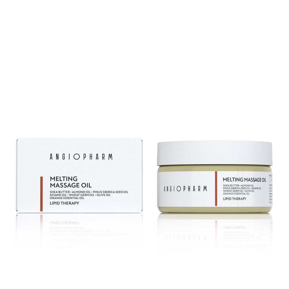 Масло тающее для массажа лица ANGIOPHARM MELTING MASSAGE OIL 200 мл