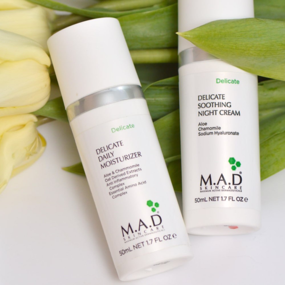 Крем успокаивающий ночной для ухода за чувствительной кожей M.A.D Delicate Soothing Night Cream