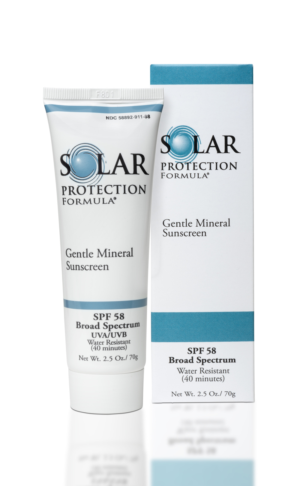 Крем солнцезащитный минеральный для чувствительной кожи Solar Protection Formula SPF 58 70 гр
