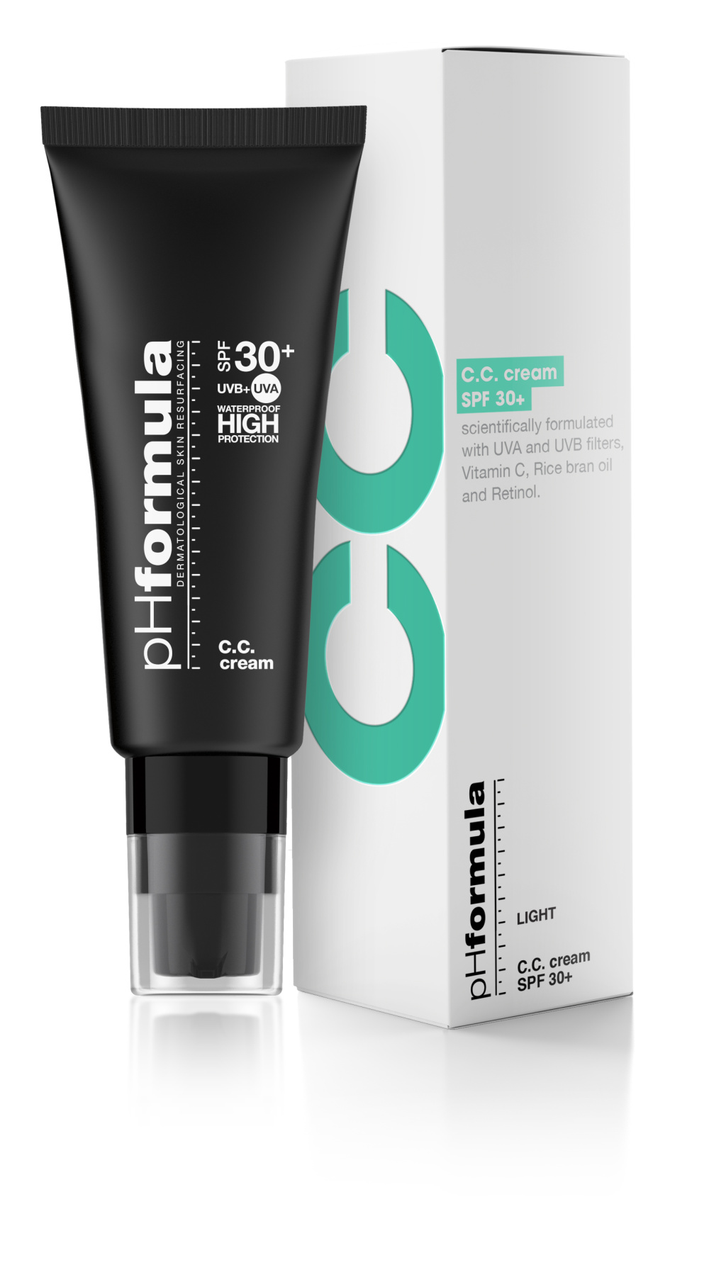 Крем корректирующий SPF30+ светлый тон pHformula C.C. cream SPF30+ Light