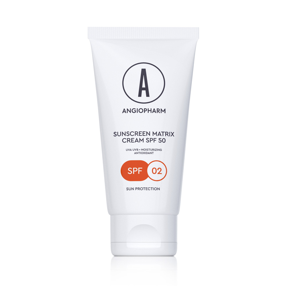 Крем солнцезащитный SPF50 IV ANGIOPHARM Sunscreen Matrix Cream SPF 50
