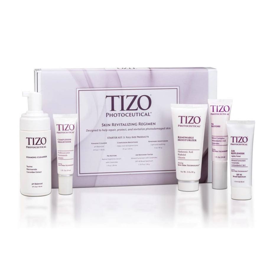 Набор для защиты и восстановления TIZO Skin Revitalizing Regiment Kit