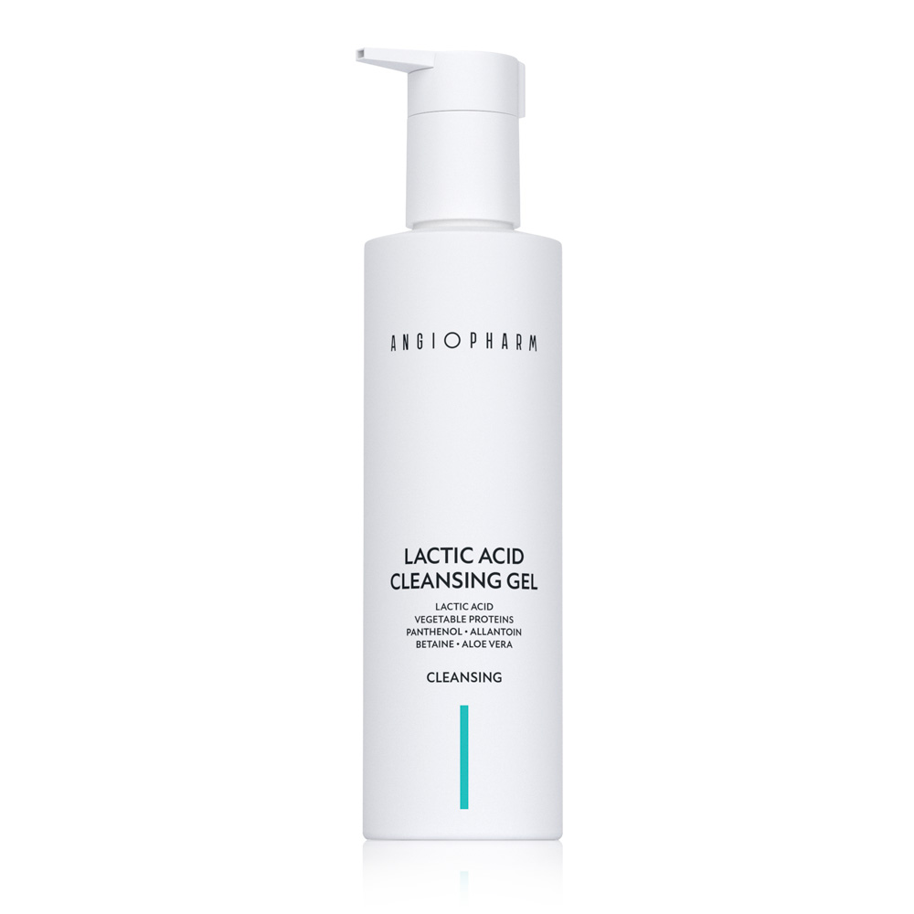 Гель для умывания с молочной кислотой ANGIOPHARM Lactic Acid Cleansing Gel 200 мл
