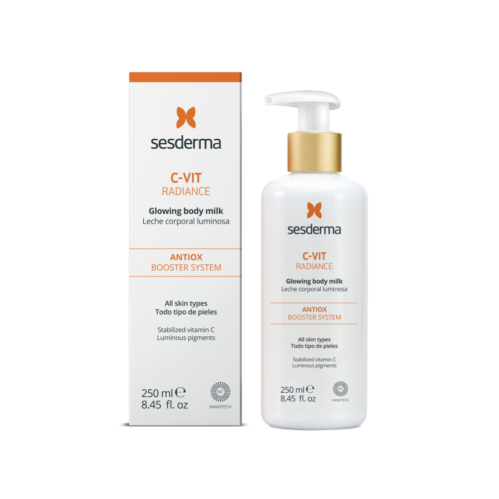 Молочко для тела для сияния кожи SESDERMA C-VIT RADIANCE Glowing body milk