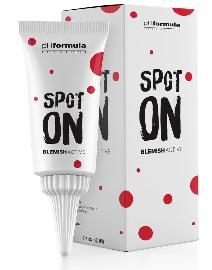 Средство для точечного нанесения при угревой сыпи pHformula SPOT ON BLEMISH ACTIVE 20 мл
