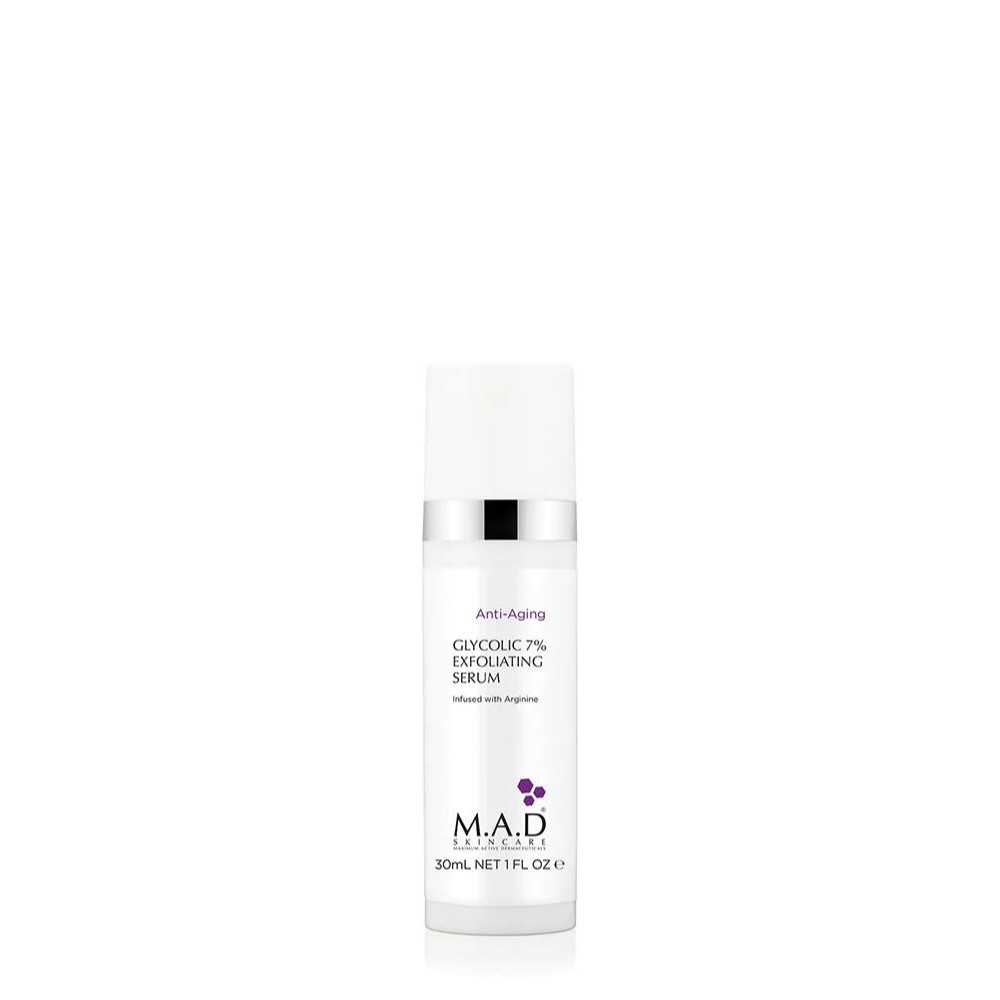 Сыворотка отшелушивающая с 7% гликолевой кислотой M.A.D Glycolic 7% Exfoliating Serum 30 мл