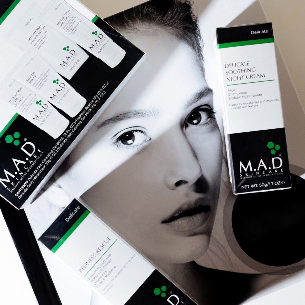 Набор дорожный препаратов для чувствительной кожи M.A.D Delicate Discovery Kit