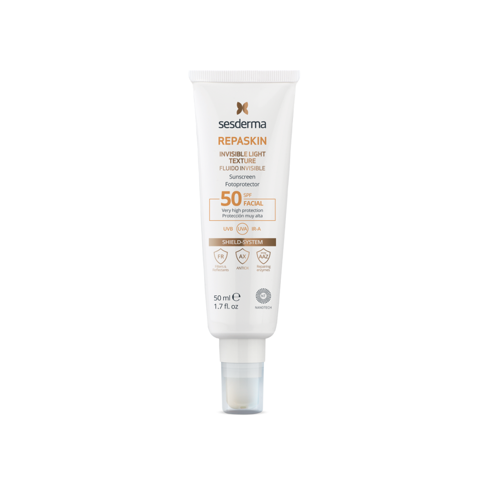 Средство СЗФ 50 сверхлегкое Sesderma REPASKIN INVISIBLE LIGHT TEXTURE Facial sunscreen SPF50