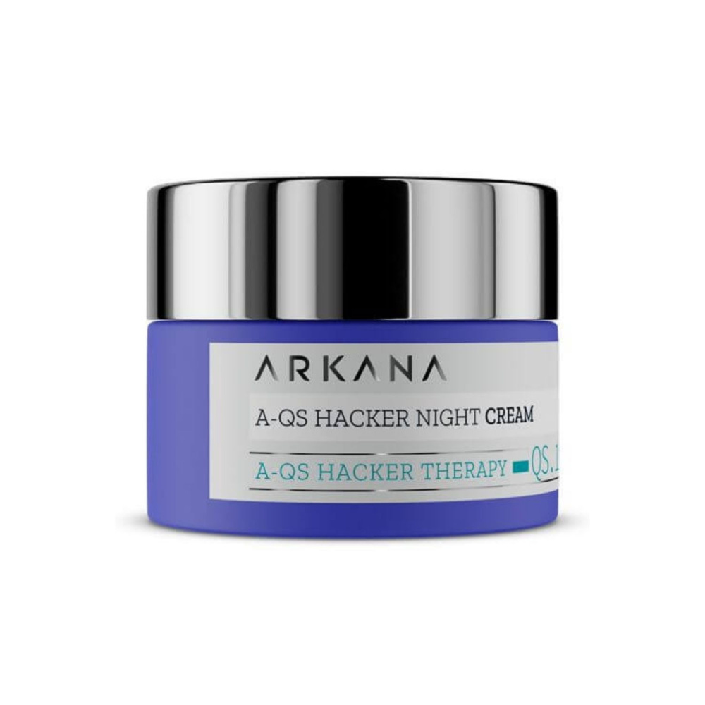 Крем вечерний с бакучиолом (растительный ретиноид) ARKANA A-QS Hacker Night Cream 50 мл