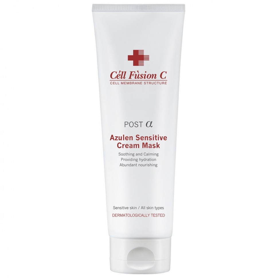 Маска Азуленовая для чувствительной кожи Cell Fusion C Azulen Sensitive Cream Mask 250 мл