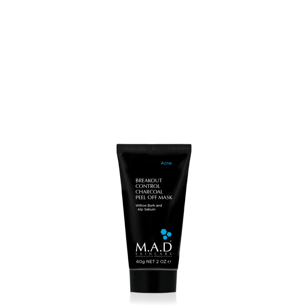 Маска-пленка отшелушивающая PEEL OFF с углем M.A.D Charcoal Black Peel Off Mask pH 6.88