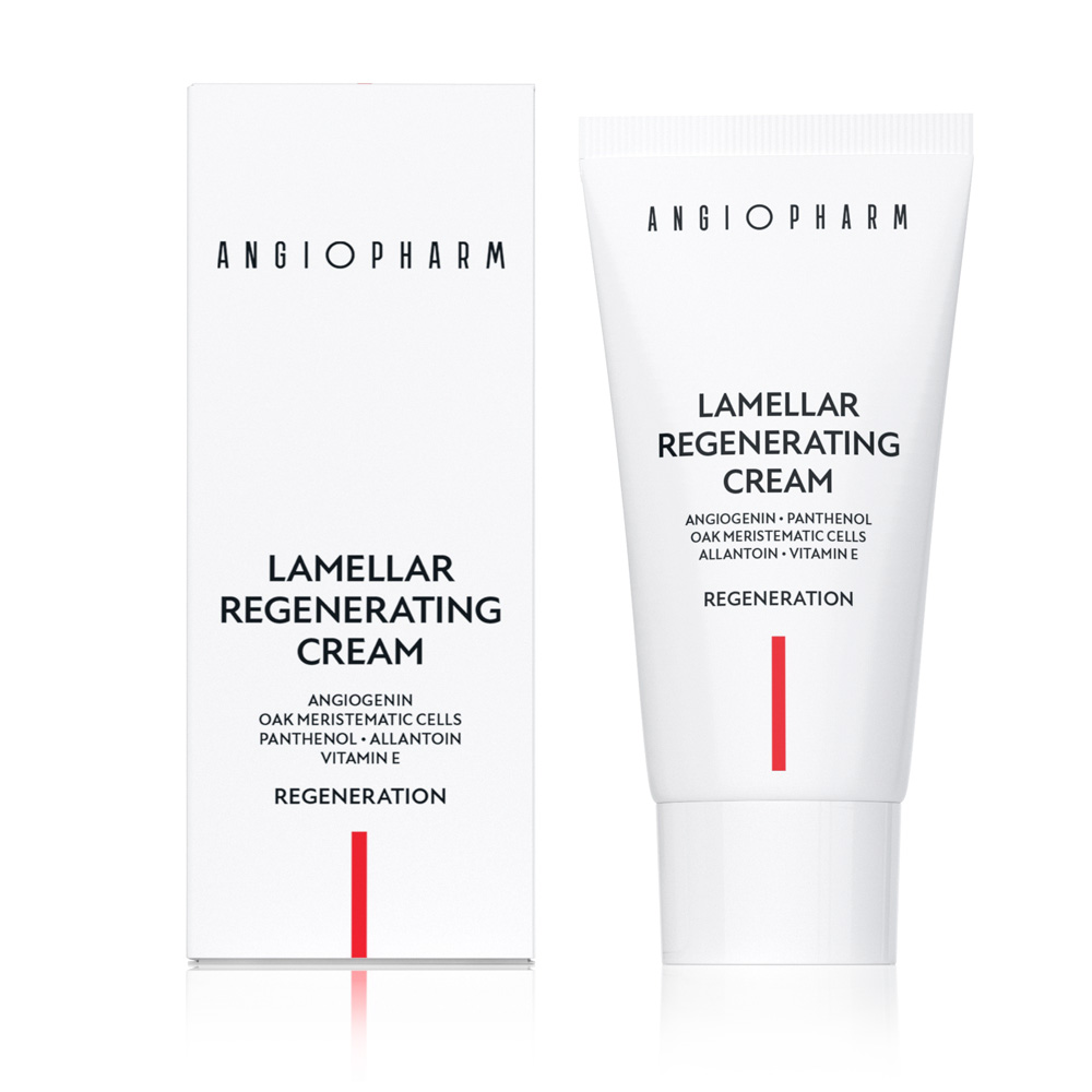 Крем ламеррярный регенерирующий ANGIOPHARM Lamellar Regenerating Cream