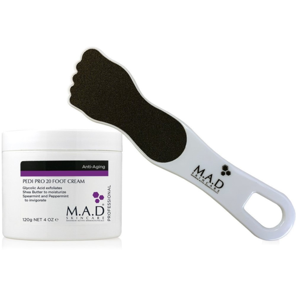 Крем концентрированный для ног с гликолевой кислотой M.A.D Pedi Pro 20 Foot Cream
