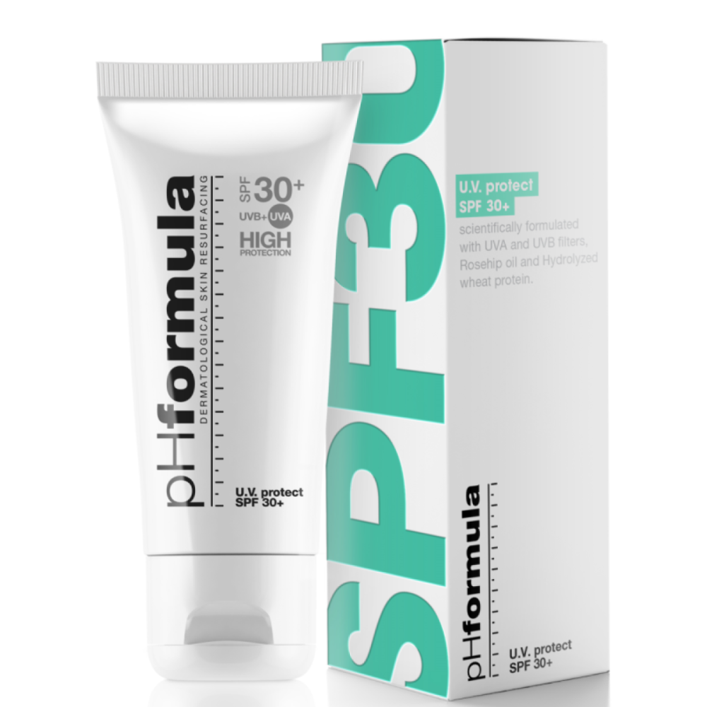 Крем солнцезащитный UVA-UVB SPF 30+ pHformula U.V. protect SPF 30+