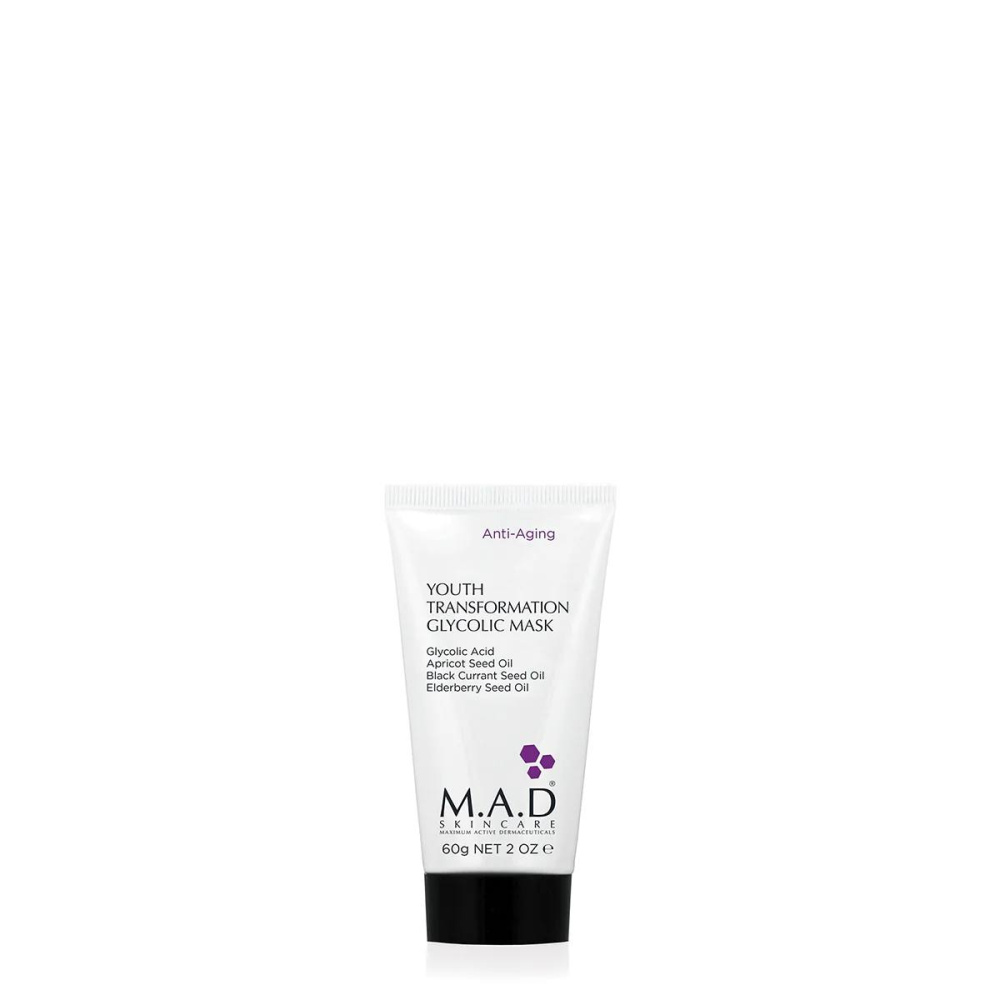 Маска омолаживающая с гликолевой кислотой M.A.D Youth Transformation Glycolic Mask 60 мл