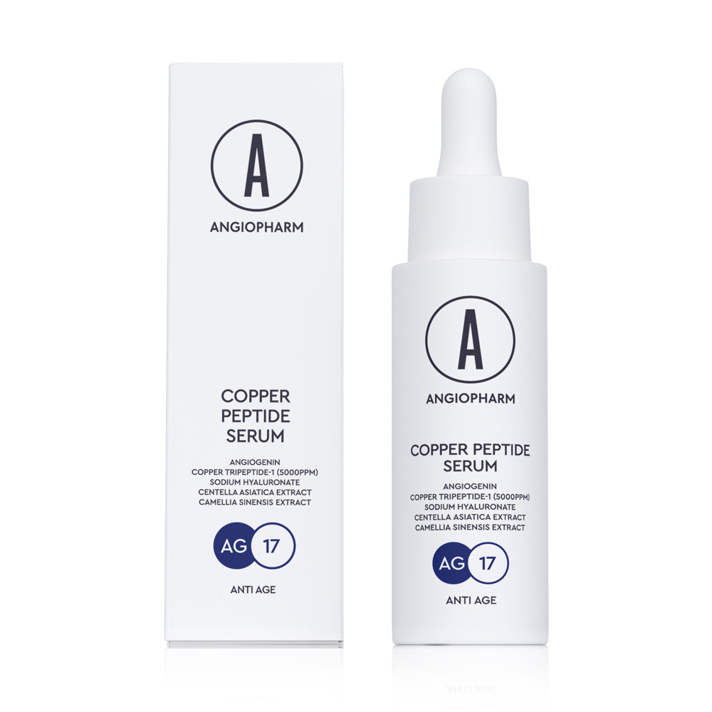 Сыворотка с пептидом меди ANGIOPHARM Copper Peptide Serum