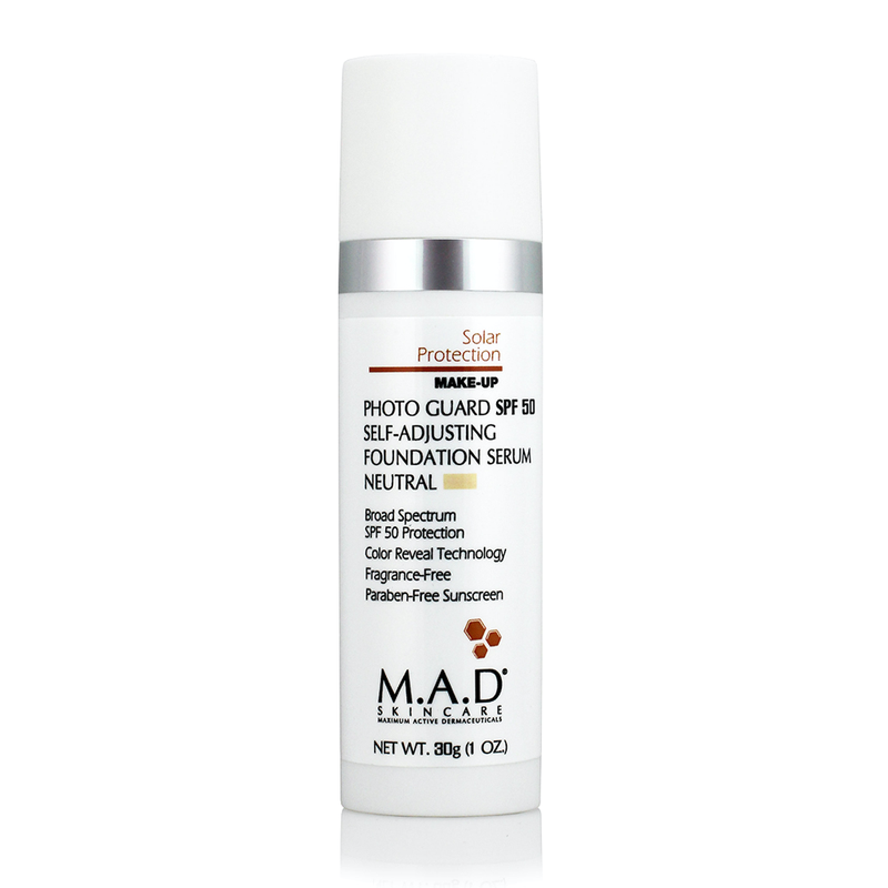 Cыворотка под макияж с SPF 50 M.A.D Photo Guard SPF 50 Self Adjusting Foundation Serum Neutral/Light