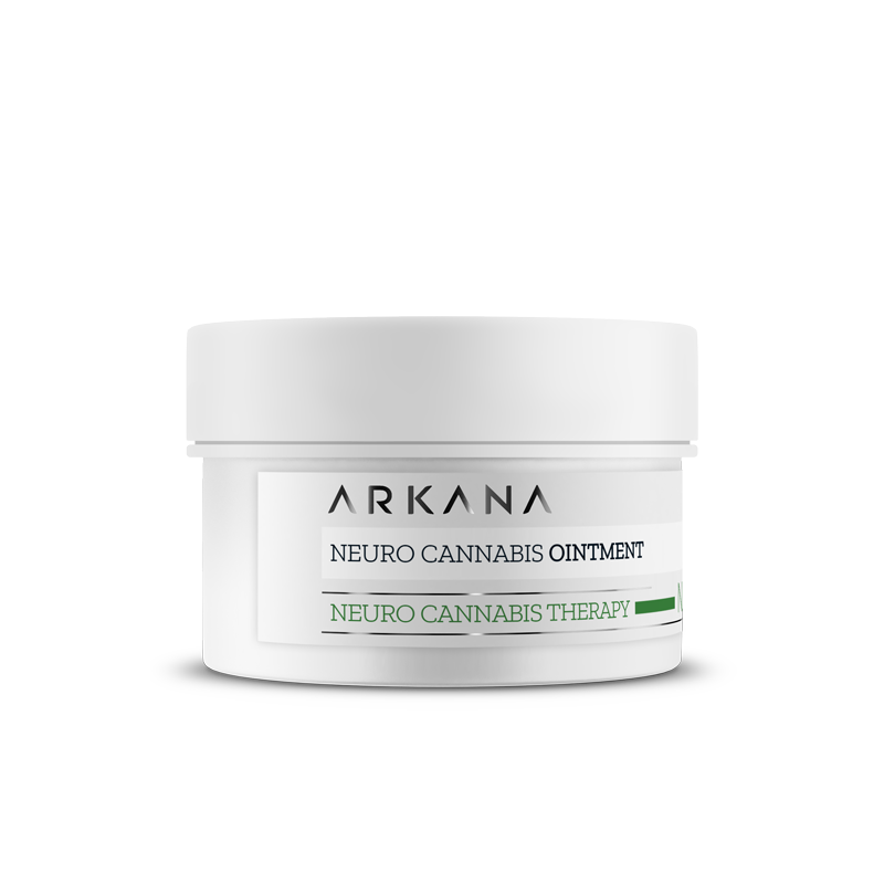 Нейрокрем заживляющий для сухой, потрескавшейся кожи ARKANA Neuro Cannabis Repair Ointment 50 мл